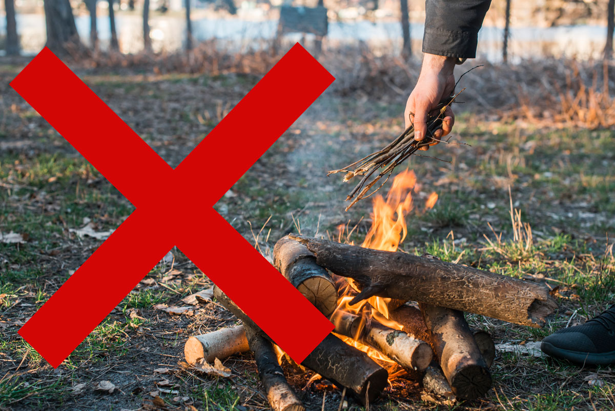 ممنوعیت سوزاندن پسماند باغچه های خانگی